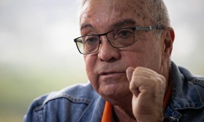 Fotografía del 7 de abril del 2026 del ingeniero y expresidente de Hidrocaribe Nelson Rodríguez hablando durante una entrevista con EFE, en Caracas (Venezuela). EFE/ Ronald Peña R