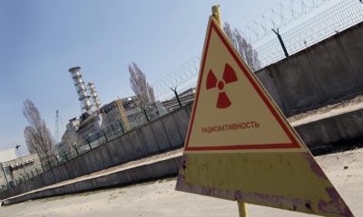 Vista general de la central nuclear de Chernóbil, en una fotografía de archivo. EFE/Sergey Dolzhenko