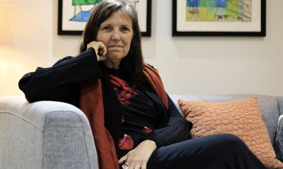 La novelista argentina Claudia Piñeiro reacciona durante una entrevista con EFE en el marco del Congreso Internacional de Escritores este viernes, en Caguas (Puerto Rico). EFE/Thais Llorca