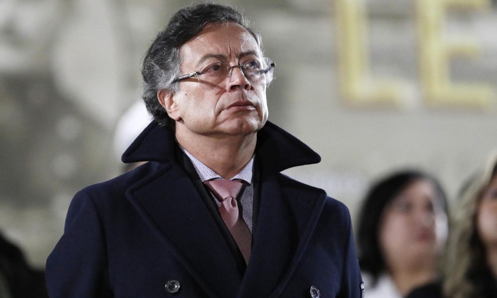 Fotografía de archivo del 29 de diciembre de 2025 que muestra al presidente de Colombia, Gustavo Petro, en Bogotá (Colombia). EFE/ Carlos Ortega