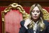 La primera ministra italiana, Giorgia Meloni, el pasado día 9 en el Senado. EFE/EPA/ANGELO CARCONI