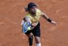 El tenista argentino Marco Trungelliti ante el español Daniel Mérida durante su partido de la ronda de 128 del Mutua Madrid Open disputado este jueves en la Caja Mágica, en Madrid. EFE/ Juanjo Martín
