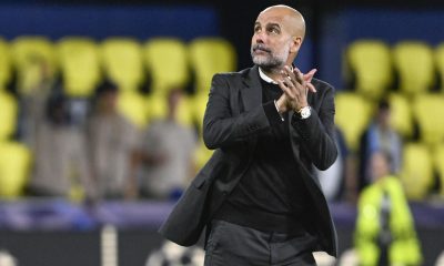 El técnico del Manchester City, Pep Guardiola, durante un partido de Liga de Campeones. EFE/ Andreu Esteban