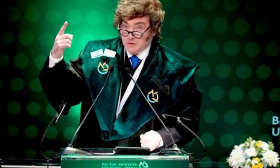 Fotografía cedida del mandatario Javier Milei. EFE/ Presidencia de Argentina