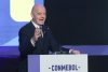 El presidente de la FIFA, Gianni Infantino, habla en el 82.º Congreso Ordinario de la Confederación Sudamericana de Fútbol (Conmebol) en Quito (Ecuador). EFE/ José Jácome
