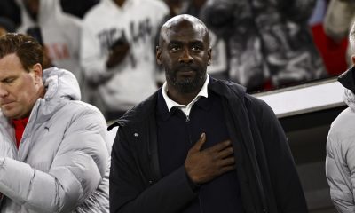 El seleccionador de Ghana, Otto Addo, durante el partido amistoso disputado este lunes 30 de marzo por su selección frente a la de Alemania. EFE/ ANNA SZILAGYI