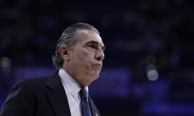 El entrenador del Real Madrid, Sergio Scariolo, EFE/Juanjo Martín