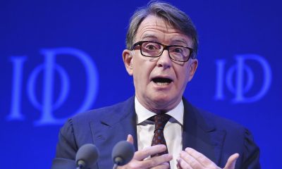 El político británico Peter Mandelson en una imagen de archivo. EFE/Andy Rain