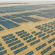 Fotografía de archivo de paneles solares de Dalat Base en la ciudad de Ordos, en el noreste de China. EFE/EPA/WU HAO