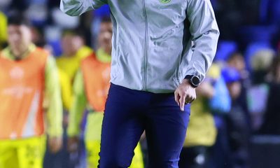 El entrenador de América André Jardine reacciona durante un partido. Imagen de archivo. EFE/Sáshenka Gutiérrez