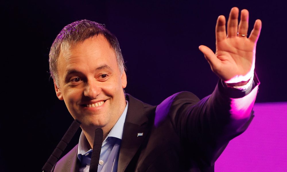 Foto de archivo del jefe de Gabinete del Gobierno de Javier Milei, Manuel Adorni. EFE/ Juan Ignacio Roncoroni