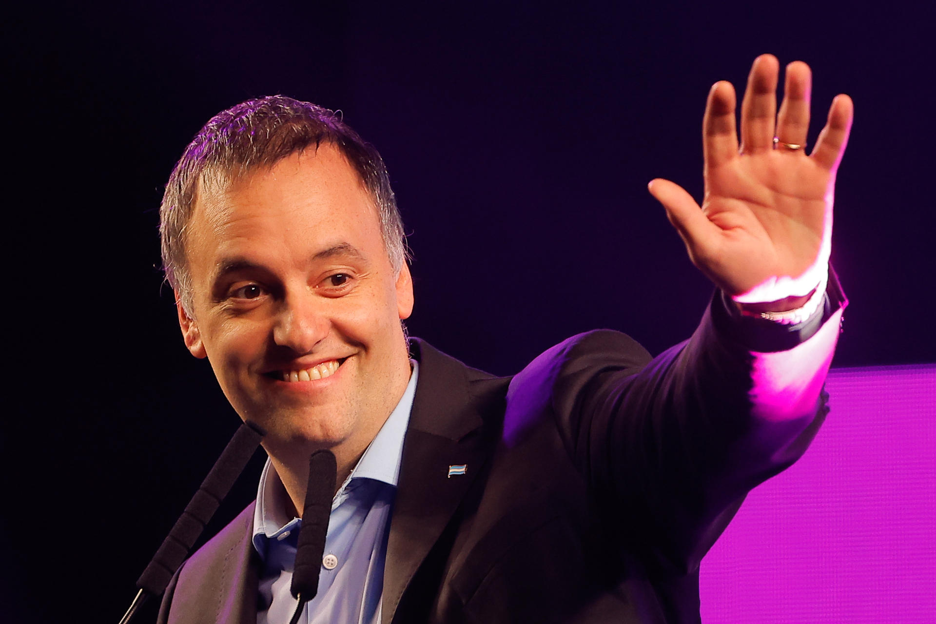 Foto de archivo del jefe de Gabinete del Gobierno de Javier Milei, Manuel Adorni. EFE/ Juan Ignacio Roncoroni