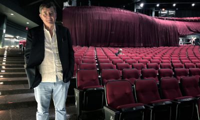 El director del Instituto Cervantes, Luis García Montero, posa durante una entrevista con EFE este sábado, en el Centro de Bellas Artes de Caguas (Puerto Rico). EFE/ Esther Alaejos