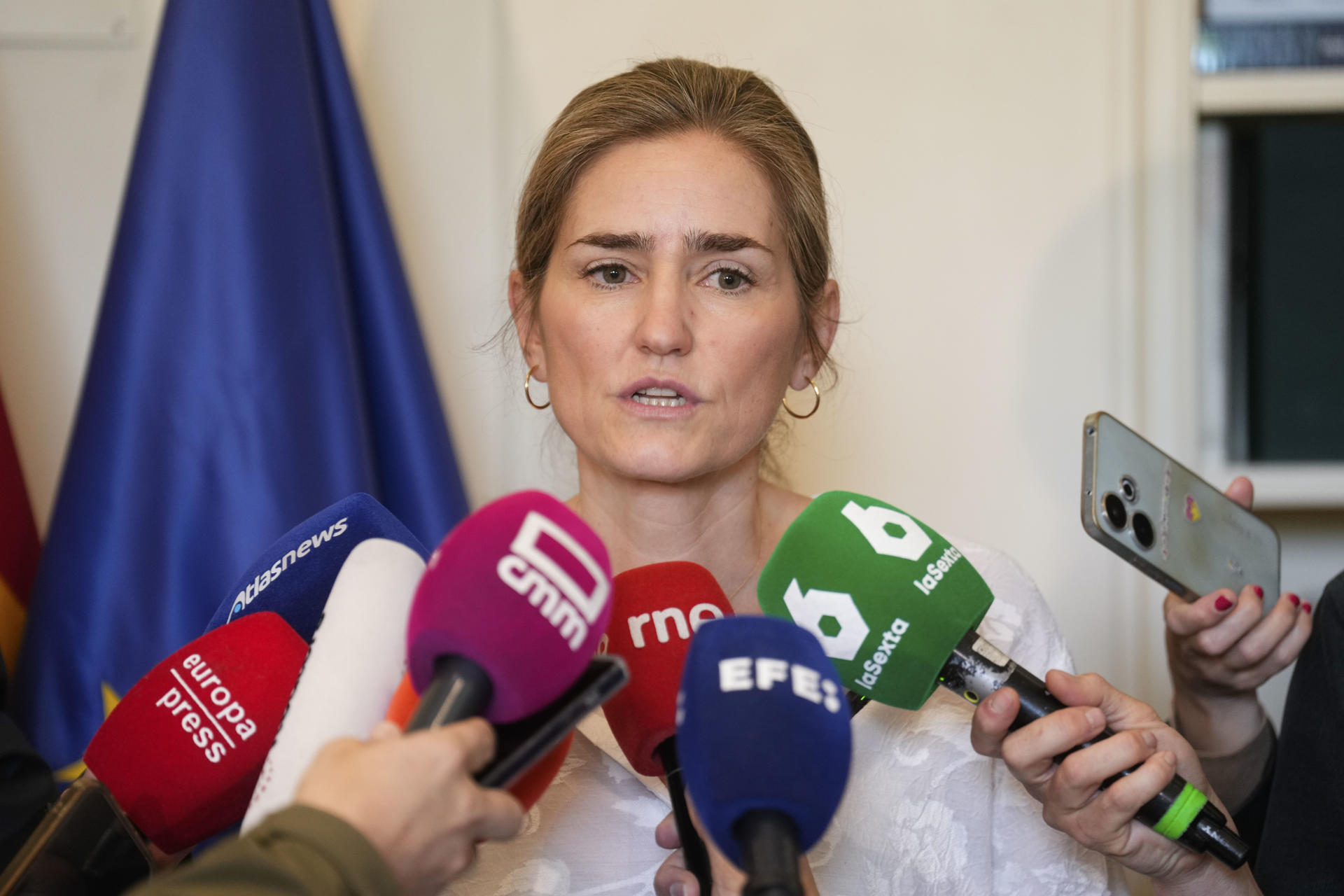 Imagen de archivo de la vicepresidenta tercera y ministra responsable de Transición Ecológica, Sara Aagesen. EFE/ Borja Sanchez-trillo