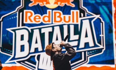 Imagen de archivo en la que se muestra al rapero chileno El Menor, quien se ha convertido en campeón internacional de las batallas de gallos este sábado, cantando durante un evento de Red Bull Batalla, en Concepción (Chile). EFE/ Gary Go / Red Bull Content Pool /SOLO USO EDITORIAL/ NO VENTAS/ SOLO DISPONIBLE PARA ILUSTRAR LA NOTICIA QUE ACOMPAÑA (CRÉDITO OBLIGATORIO)
