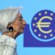 La presidenta del BCE, Christine Lagarde, se dirige este jueves a los medios en Fráncfort. (Alemania) EFE/EPA/RONALD WITTEK