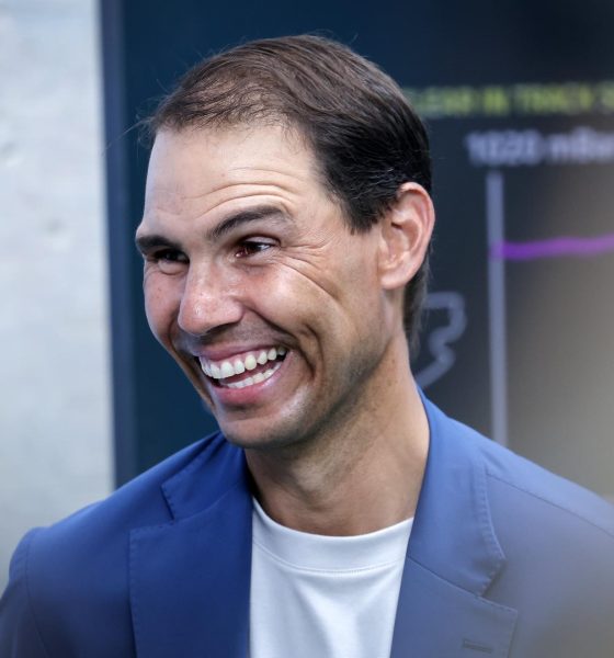 El extenista español Rafael Nadal, en el autódromo de Miami antes del inicio del GP de la Formula 1. EFE/EPA/CRISTOBAL HERRERA-ULASHKEVICH