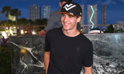 Nicolás Varrone, piloto argentino de Fórmula 2, afirmó este jueves que afrontará el Gran Premio de Miami, este fin de semana, como si estuviera en casa por el numeroso público latino residente. EFE/ Alberto Boal