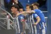 El centrocampista del Alavés Antonio Blanco (i) celebra tras marcar el 1-0, durante el partido de LaLiga de fútbol que Deportivo Alavés y Athletic Club disputan en el estadio de Mendizorrotza, en Vitoria. EFE/Adrián Ruiz Hierro

