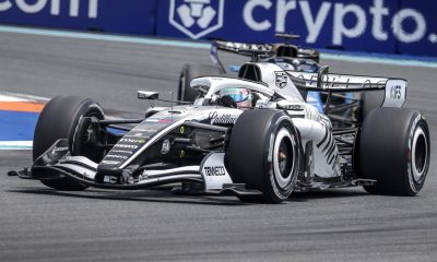 El mexicano Sergio Pérez (Cadillac) en Miami. EFE/EPA/CRISTOBAL HERRERA-ULASHKEVICH
