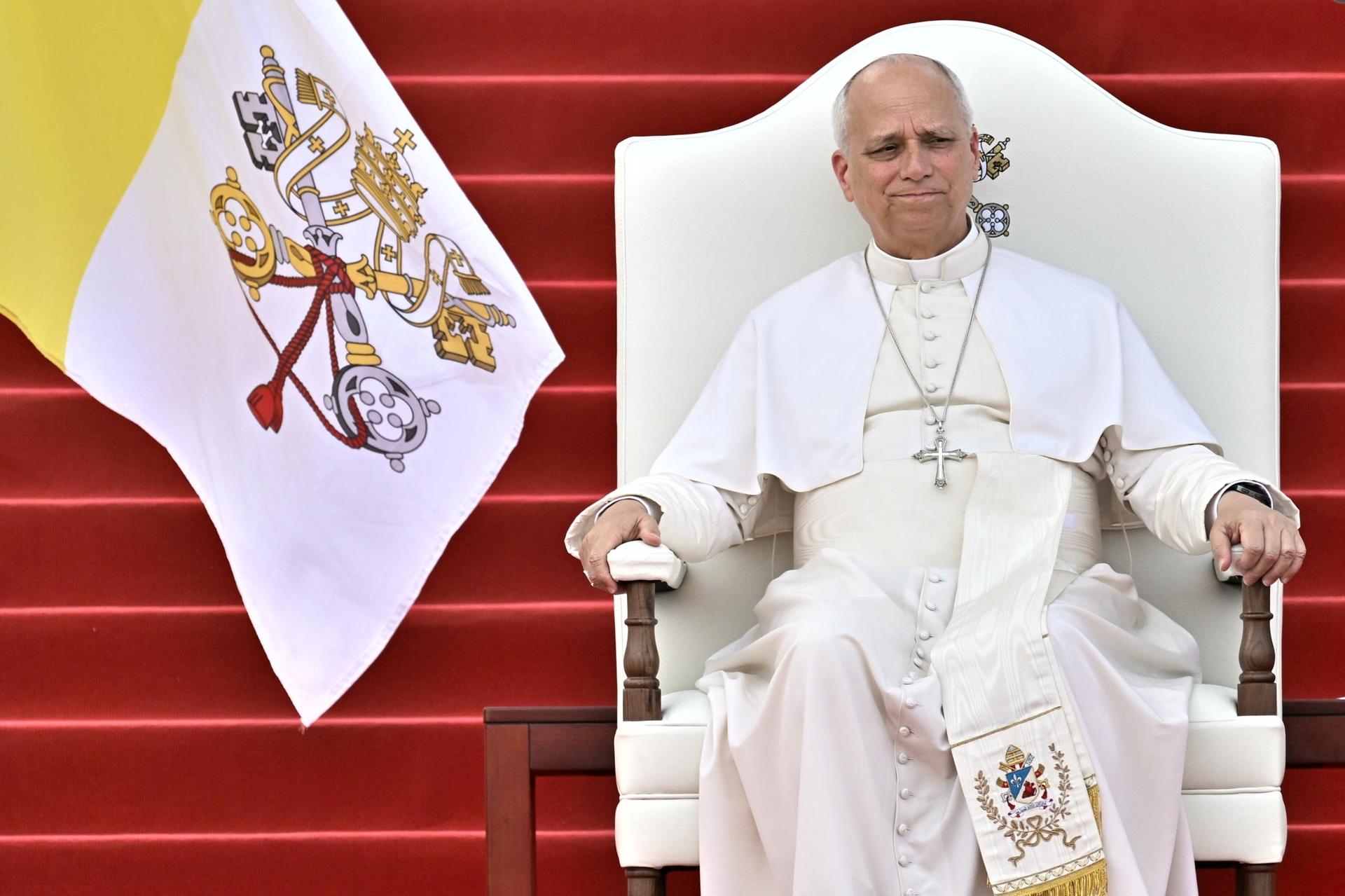 Imagen de archivo del papa León XIV. EFE/EPA/LUCA ZENNARO