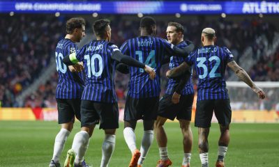 Fotografía de Kiko Huesca, en la que puede verse en una imagen de archivo del 26 de noviembre de 2025 a jugadores del Inter Milán. EFE