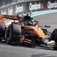 El piloto británico de McLaren Lando Norris compite en la Clasificación para el Gran Premio de Fórmula Uno de Miami en el Miami International Autodrome en Miami Gardens, Florida (EE.UU.) EFE/CRISTOBAL HERRERA-ULASHKEVICH
