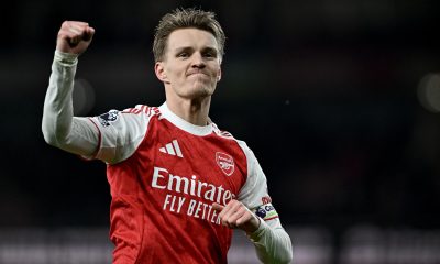 El noruego Martin Odegaard, jugador del Arsenal. EFE/EPA/VINCE MIGNOTT SOLO USO EDITORIAL