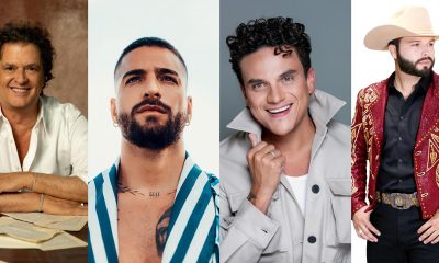 Fotografía cedida por Juan Moore donde aparece el cantante colombiano Carlos Vives quien presentó este viernes su nueva producción discográfica, 'El último disco Vol.1', un proyecto con el que busca conectar la raíz y la modernidad a través de un formato que regresa a la esencia de concebir, grabar y fabricar discos. EFE/Juan Moore /SOLO USO EDITORIAL /NO VENTAS /SOLO DISPONIBLE PARA ILUSTRAR LA NOTICIA QUE ACOMPAÑA /CRÉDITO OBLIGATORIO