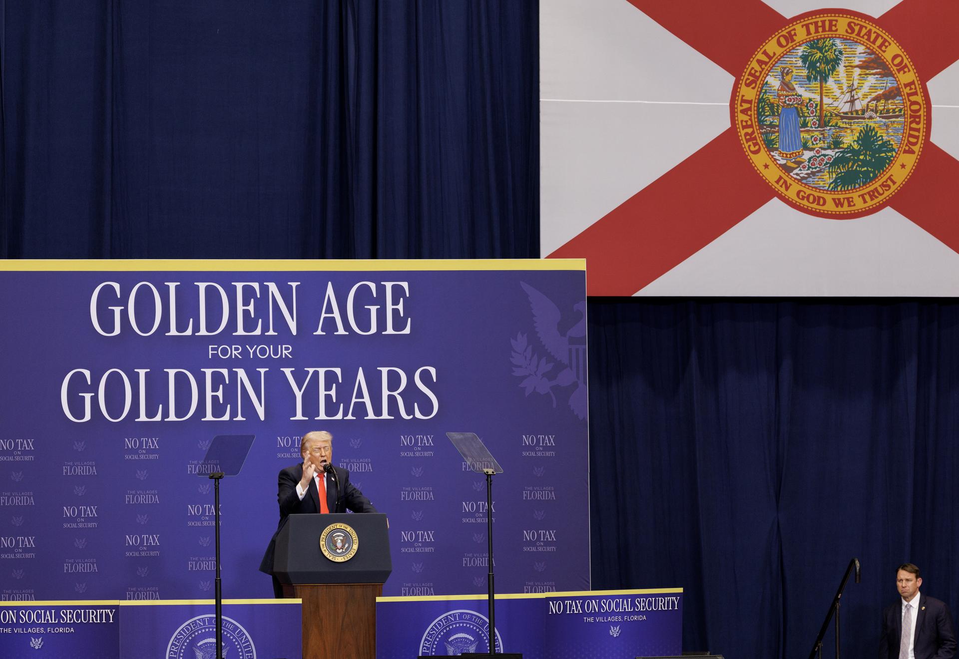 Fotografía del presidente estadounidense, Donald Trump. EFE/ Cristobal Herrera-Ulashkevich