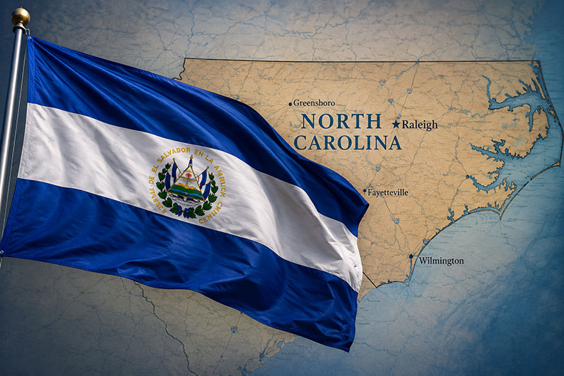 Cónsul de El Salvador acercó sus servicios a Raleigh