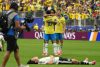 Jugadores de Brasil celebran este lunes al finalizar un partido ante Japón de los dieciseisavos de final del Mundial 2026. EFE/ Kenneth Fernández