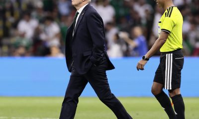 El seleccionador de México, Javier Aguirre, quiere mantener el paso victorioso de su equipo en el Mundial. EFE/ José Méndez