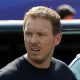 Julian Nagelsmann, seleccionador de Alemania, manifestó este lunes su deseo de seguir al frente del equipo, pese a la eliminación en los dieciseisavos de final del Mundial ante Paraguay en Boston. EFE/EPA/GREG M. COOPER