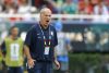 Fotografía del 26 de junio de 2026 en la que se observa al seleccionador de Uruguay, Marcelo Bielsa, al reaccionar durante un partido del grupo H del Mundial de la FIFA 2026 entre Uruguay y España en el estadio Akron en Guadalajara (México). EFE/ Francisco Guasco
