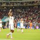 Rodri Hernández de España celebra al finalizar el partido del grupo H del Mundial de la FIFA 2026 entre Uruguay y España en el estadio Akron en Guadalajara (México). EFE/ Francisco Guasco
