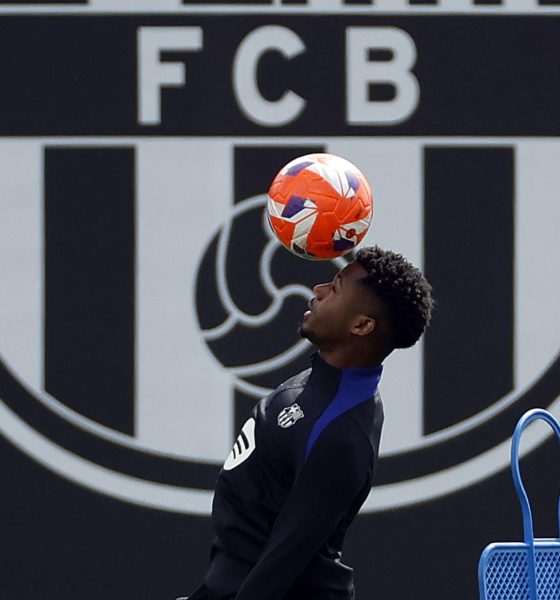 El jugador del FC Barcelona Ansu Fati en foto de archivo de Alberto Estévez