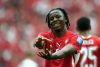 El jugador suizo Johan Manzambi. EFE/EPA/BOB FRID
