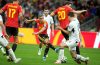 Leandro Trossard (c), de Bélgica, marca su segundo gol durante el partido de la fase de grupos de la Copa Mundial de la FIFA 2026 entre Nueva Zelanda y Bélgica en Vancouver (Canadá). EFE/EPA/BOB FRID
