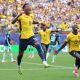Gonzalo Plata de Ecuador celebra un gol en un partido del grupo E del Mundial de la FIFA 2026. EFE/ Sebastiao Moreira