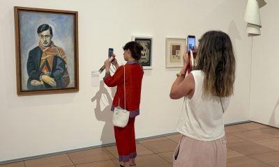 - La exposición 'Picabia Mediterráneo. Picasso, Delaunay, Laurencin...' en el museo de arte moderno de Céret (Franci), muestra desde este fin de semana más de un centenar de obras a través de las que es posible descubrir la trayectoria de Francis Picabia entre 1913 y 1924, un período que sitúa a Cataluña como eje de las vanguardias. EFE/ Lara Malvesi