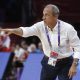 Fotografía del 13 de septiembre de 2017, en la que puede verse al italiano Ettore Messina, durante un partido en su etapa como entrenador de la selección italiana. EFE/Juan Carlos Hidalgo