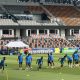 Jugadores de Brasil entrenan este domingo, en Houston (EE.UU.). Vinicius Junior acaparó los focos en el estadio del Houston Dynamo, donde Brasil organizó su último entrenamiento antes del duelo de dieciseisavos de final del Mundial contra Japón, en el que el extremo madridista está llamado a llevar de la mano a la Canarinha. EFE/ Andrea Montolivo