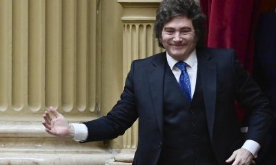 Fotografía de archivo del presidente de Argentina, Javier Milei, en Buenos Aires (Argentina). EFE/Matías Campaya
