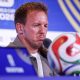 Julian Nagelsmann, seleccionador de Alemania, durante la rueda de prensa en el estadio de Boston. EFE/EPA/SHAWN THEW