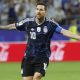 Lionel Messi de Argentina celebra su gol este sábado, durante un partido del grupo F del Mundial de la FIFA 2026 entre Jordania y Argentina en el estadio AT&T Stadium en Dallas (EE.UU.). EFE/ Mariscal