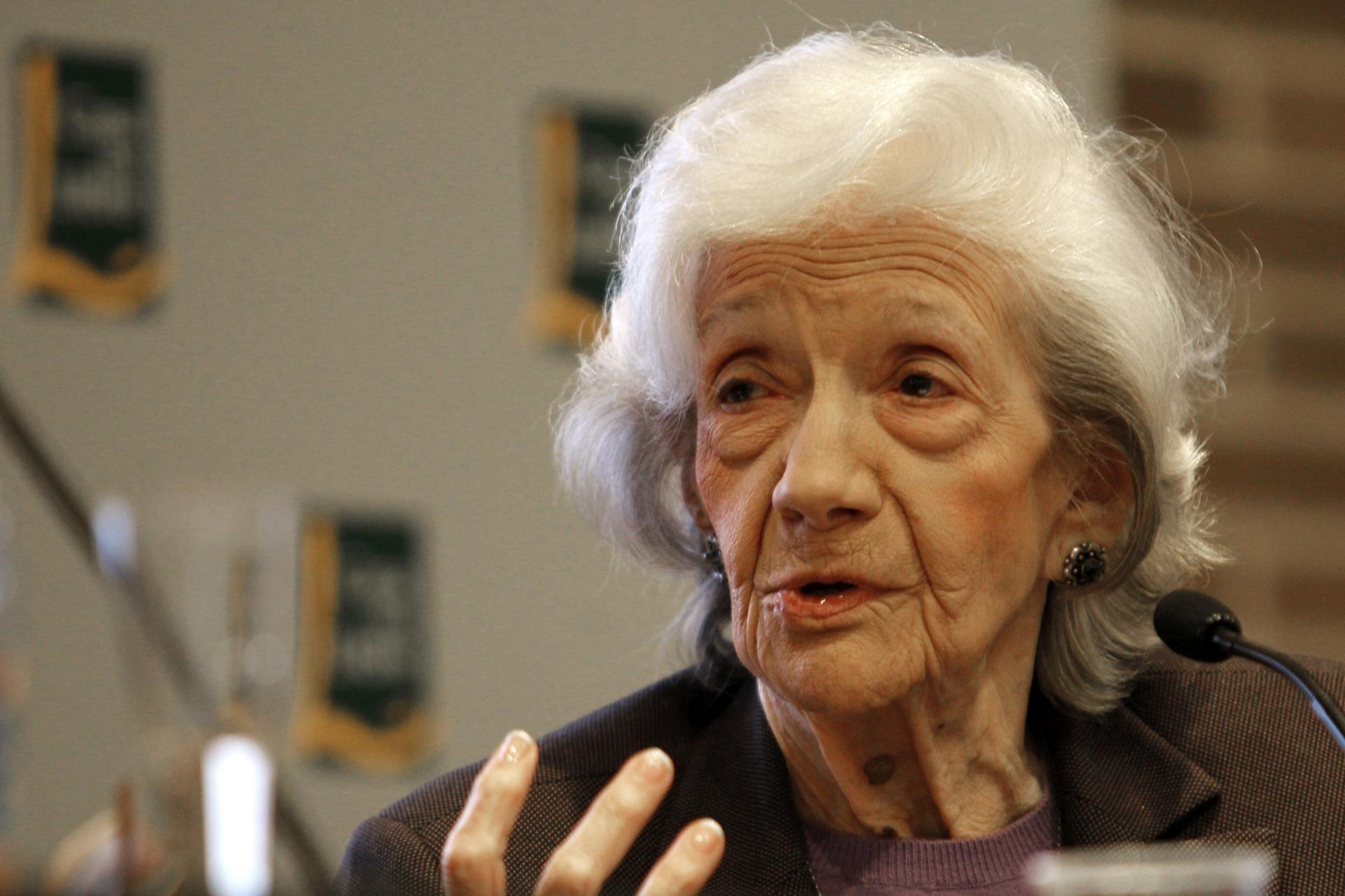 La escritora Ana María Matute. EFE/Albert Olivé