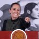 Fotografía cedida por la Presidencia de México de su mandataria Claudia Sheinbaum, hablando en una rueda de prensa este martes en el Palacio Nacional de Ciudad de México (México). EFE/ Presidencia de México /SOLO USO EDITORIAL/NO VENTAS/SOLO DISPONIBLE RAPA ILUSTRAR LA NOTICIA QUE ACOMPAÑA (CRÉDITO OBLIGATORIO)