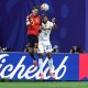 El centrocampista Pablo Páez, ‘Gavi en el único partido que ha jugado en el Mundial, en Atalanta el primer día. ’EFE/EPA/RONALD WITTEK