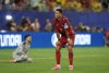 Cristiano Ronaldo lamenta la falta de puntería para vulnerar la portería de Colombia en el partido que este sábado los clasificó en Miami para la fase de dieciseisavos de final de Mundial. EFE/EPA/MIGUEL A. LOPES
